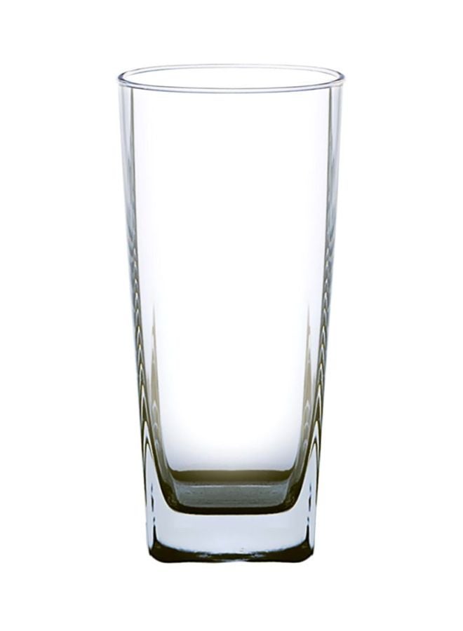 Pack Of 6 Plaza Long Drink Tumbler Clear