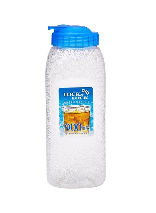 LocknLock Water Bottle White/Blue 900ml - Image 1