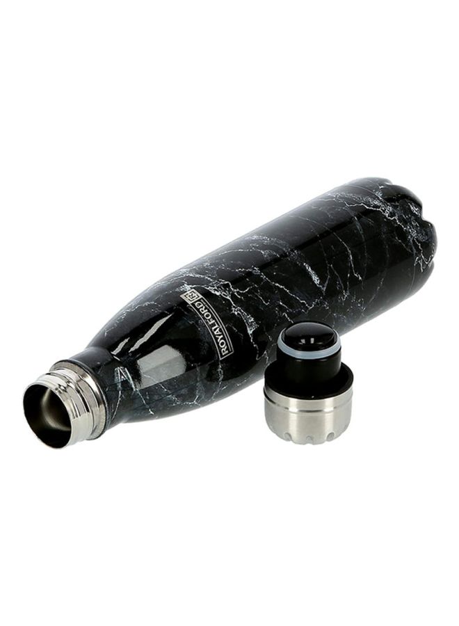 Royalford Stainless Steel Vacuum Bottle 500Ml 17Oz 304 Ss Inner Pot Hot Cool Black/White/Silver 500ml  - Image 4