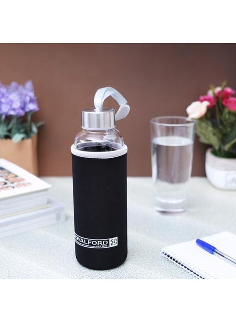 500Ml/17Oz Borosilicate Glass Bottle With Neoprene Bag Multi Color Assorted Color 500ml