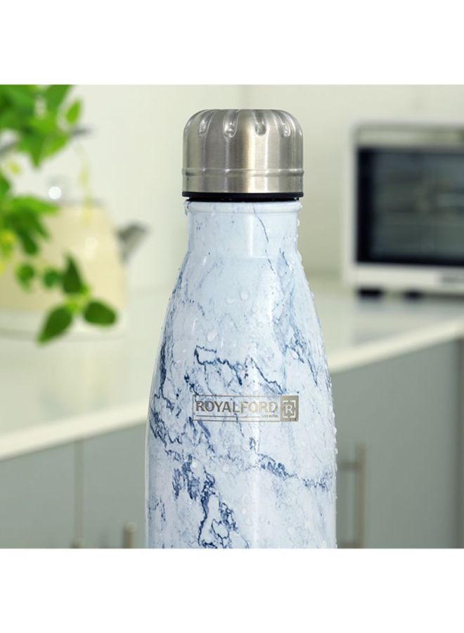 Royalford Ss Vacuum Water Bottle 500Ml 7Cm X27Cm Multicolor White/Grey/Silver 500ml  - Image 3