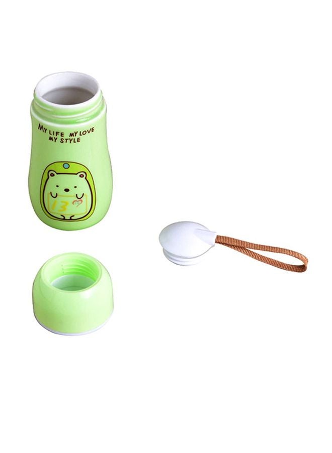 Sharpdo - Bright Glazed Winter Water Bottle Green/Brown/Yellow - Image 1
