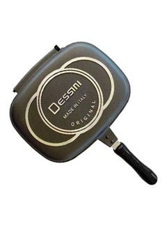 DESSINI Double Sided Grill Pan Black 40cm  - Image 2