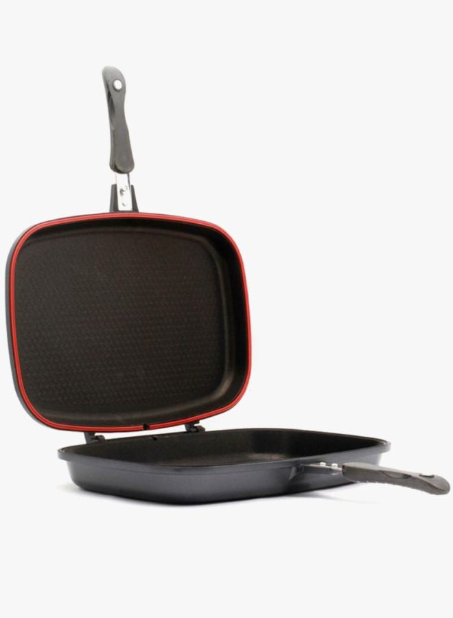 Royalford Double Grill Pan Black 40cm  - Image 3
