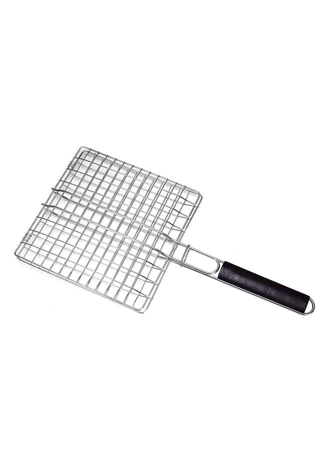 Royalford BBQ Grill Silver/Black 25x25cm 