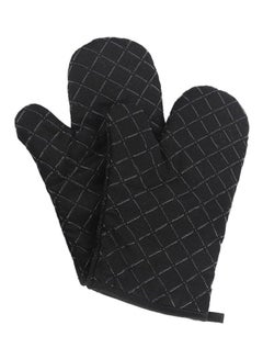 Sharpdo Anti Steam Oven Glove Black 18x28cm  - Image 1