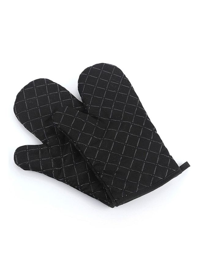 Sharpdo Anti Steam Oven Glove Black 18x28cm  - Image 2
