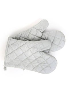 Anti Steam Oven Gloves Silver 18x28cm - v1615651587/N20630751A_3