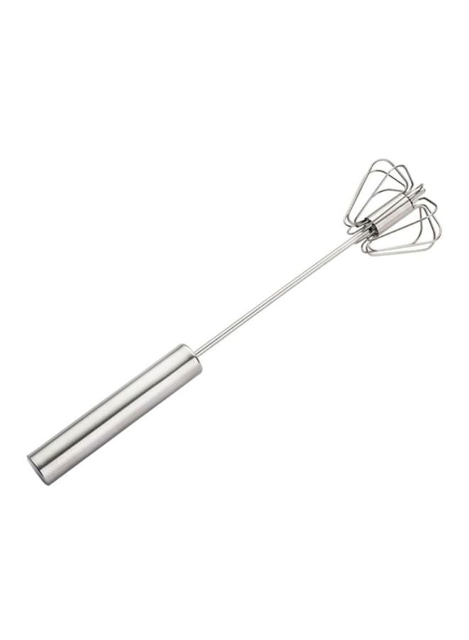 Sharpdo Rotating Egg Blender Silver 30x7cm 