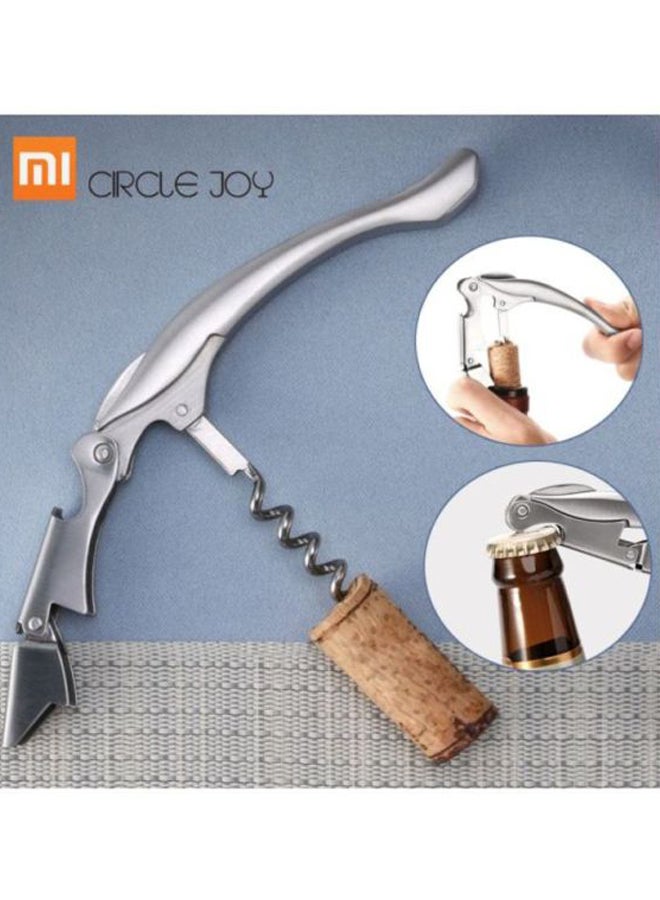 شاومي فتاحة من الستانلس ستيل فضي 15.50x2x5.30سم - Image 4
