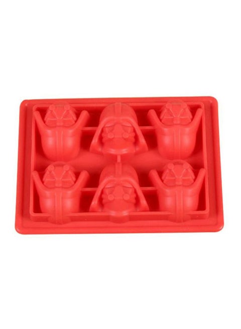 Star Wars Darth Vader Ice Tray Mould Red 15.1x11x2.3cm