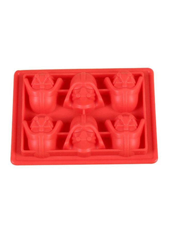 Beauenty - Star Wars Darth Vader Ice Tray Mould Red 15.1x11x2.3cm - Image 1