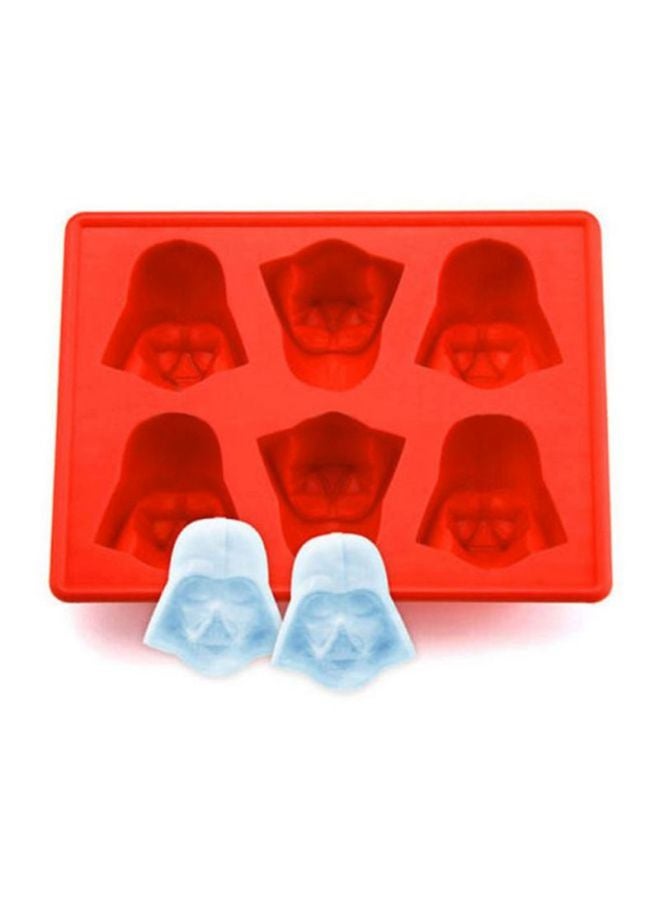 Beauenty - Star Wars Darth Vader Ice Tray Mould Red 15.1x11x2.3cm - Image 1