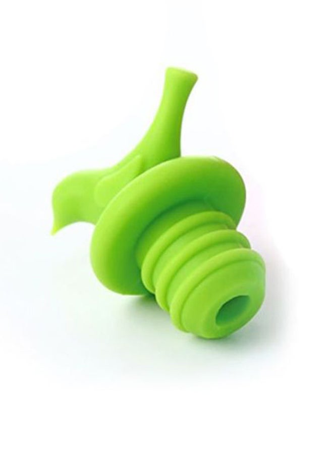Sharpdo Little Bird Wine Bottle Stopper Green 4.3x4.8cm - Image 2