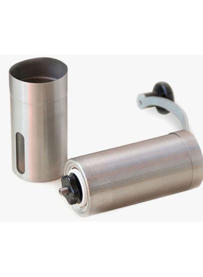 شاربدو مطحنة قهوة يدوية فضي 4.8x4.8x18.8سم - Image 2