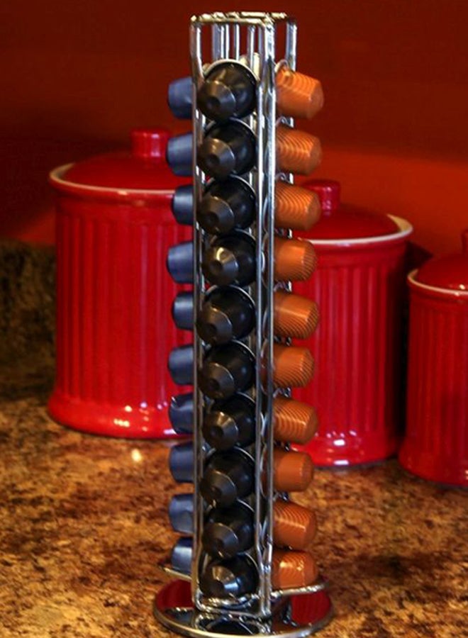 Nespresso Capsule Holder Silver