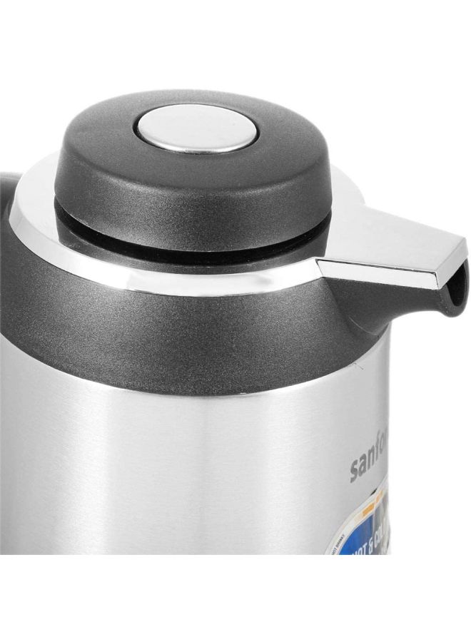 Sanford - Stainless Steel Hot And Cold Vacuum Flask Silver/Grey - Image 1
