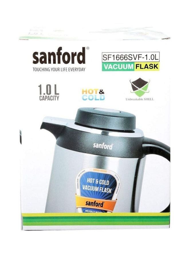 Sanford - Stainless Steel Hot And Cold Vacuum Flask Silver/Grey - Image 1