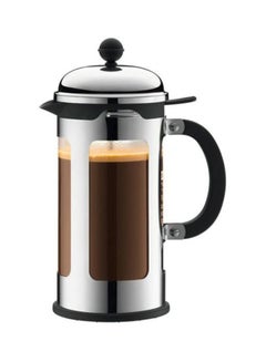 bodum Chambord Coffee Maker Silver/Black/Clear 1Liters  - Image 2