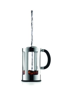 bodum Chambord Coffee Maker Silver/Black/Clear 1Liters  - Image 3