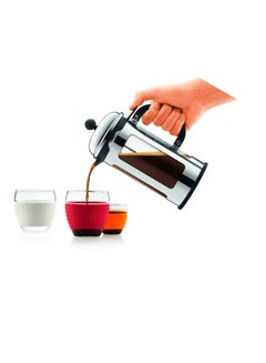 bodum Chambord Coffee Maker Silver/Black/Clear 1Liters  - Image 5