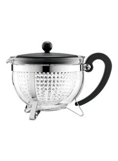 Darjeeling Tea Pot Silver/Black - v1615652108/N41861444A_1