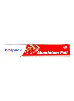 Hotpack Aluminium Foil Food Wrap 1-Roll Silver 450mm  - Image 1