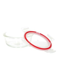 DELCASA Glass Airtight Container Clear/Pink  - Image 2
