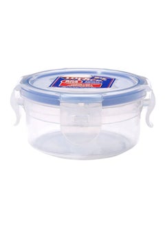 Polypropylene Food Container Clear/Blue 100ml