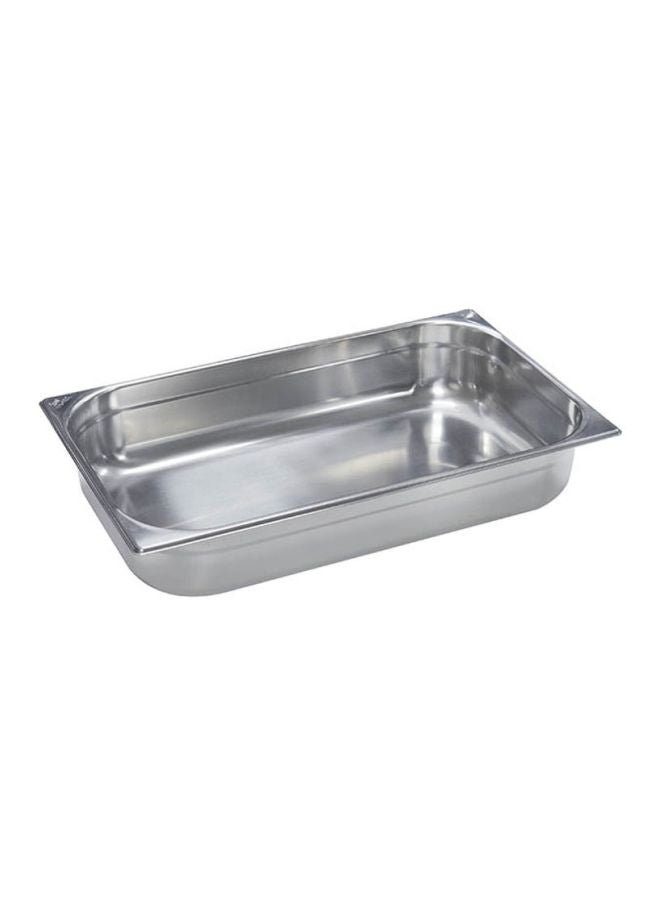 RAJ Stainless Steel Gastronorm Tray Silver 53x32.5x10cm  - Image 2