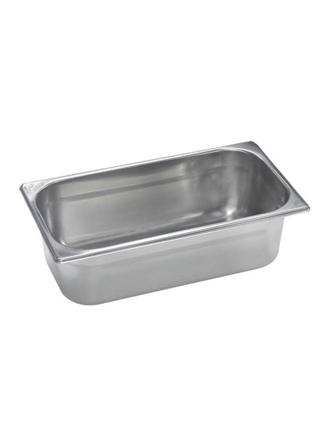 RAJ Stainless Steel Gastronorm Pan Silver 32.5x17.6x10cm  - Image 2