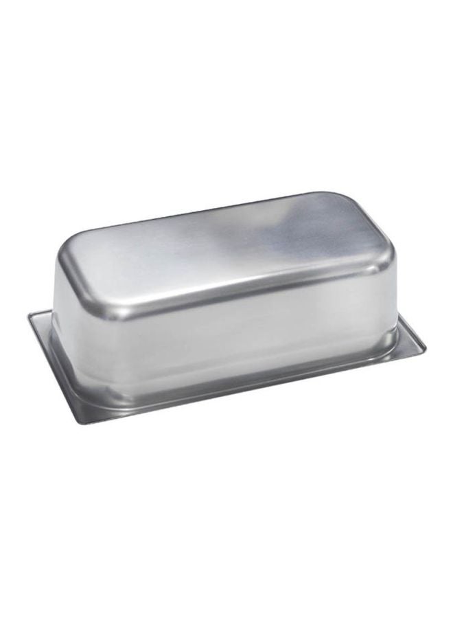 RAJ Stainless Steel Gastronorm Pan Silver 32.5x17.6x10cm  - Image 1