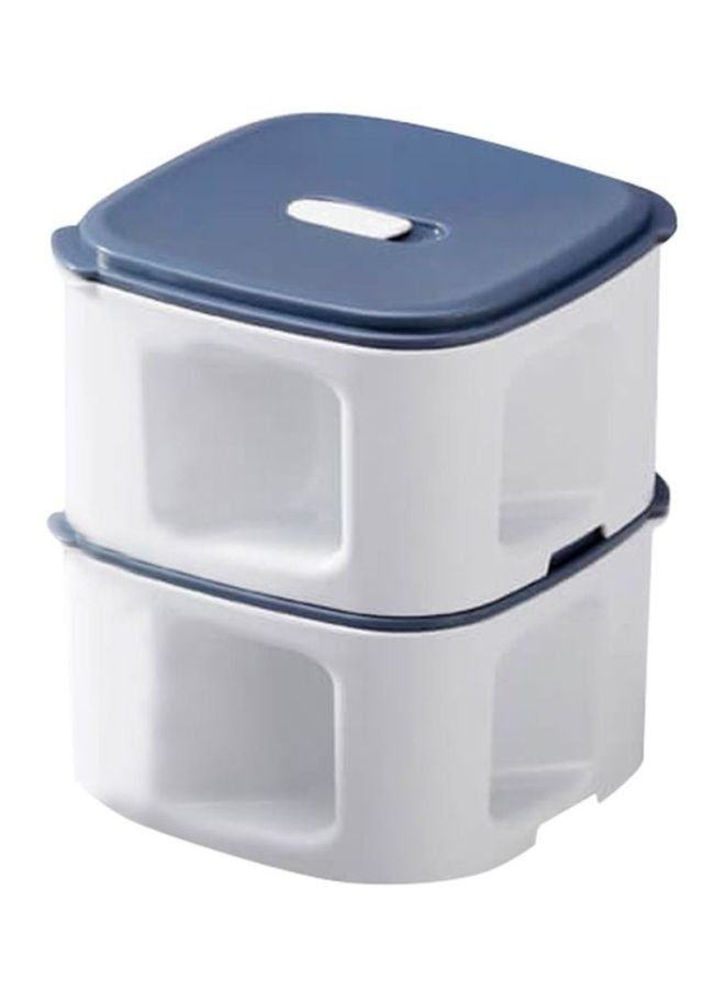 Xiaomi Mijia Kalar Lunch Box White/Blue 15x13x13cm  - Image 1