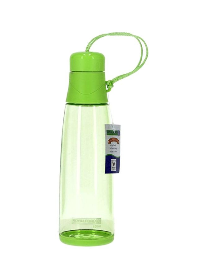 Royalford Water Bottle Green/Clear 520ml  - Image 1