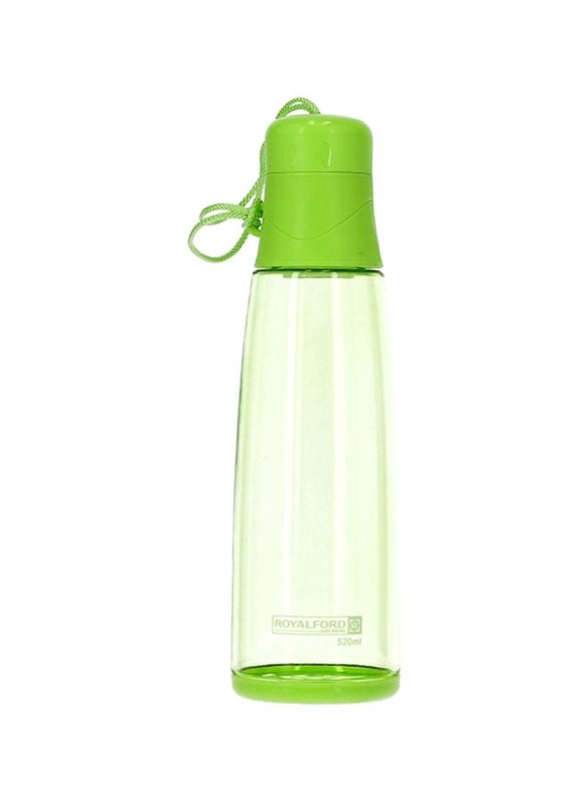 Royalford Water Bottle Green/Clear 520ml  - Image 2