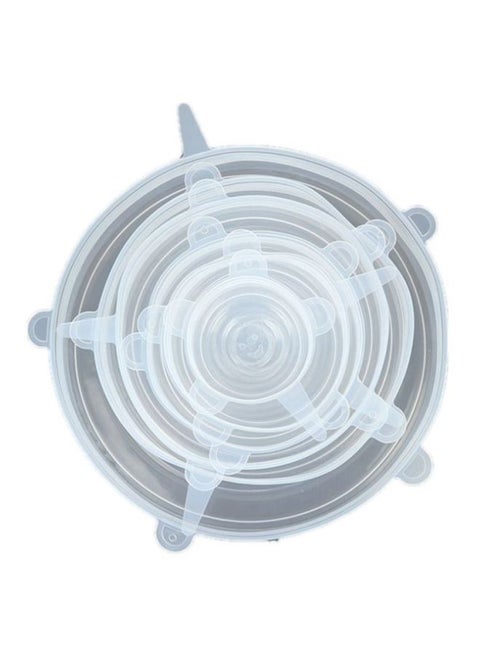 6-Piece Crisper Set Clear