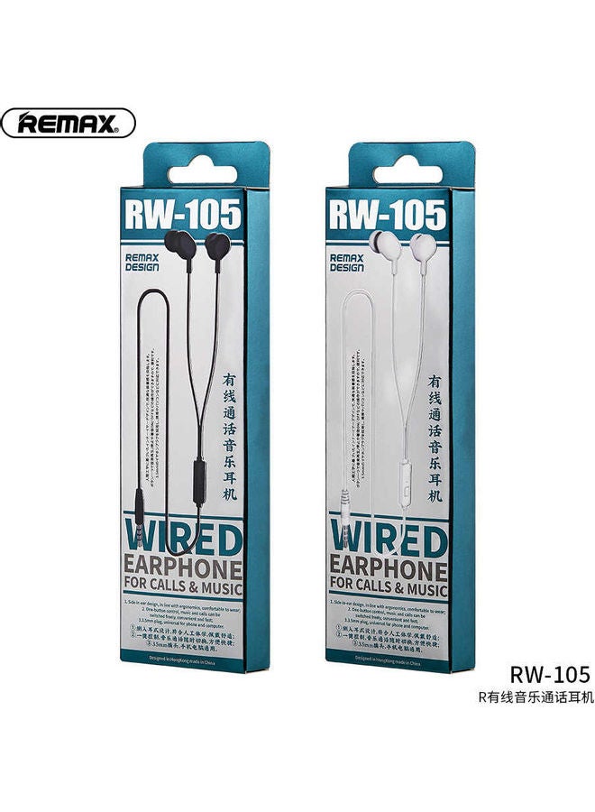 ريماكس سماعات أذن ستيريو سلكية بصوت عالي الدقة Rw-105 أبيض - Image 2