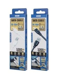 REMAX Data Cable  Micro USB Suji Pro RC-138M Black  - Image 2