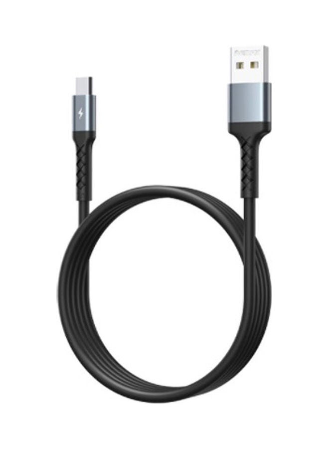 REMAX Rc-161 Kayla Data Cable Skin-Friendly Texture, Charging + Data Transmission Black
