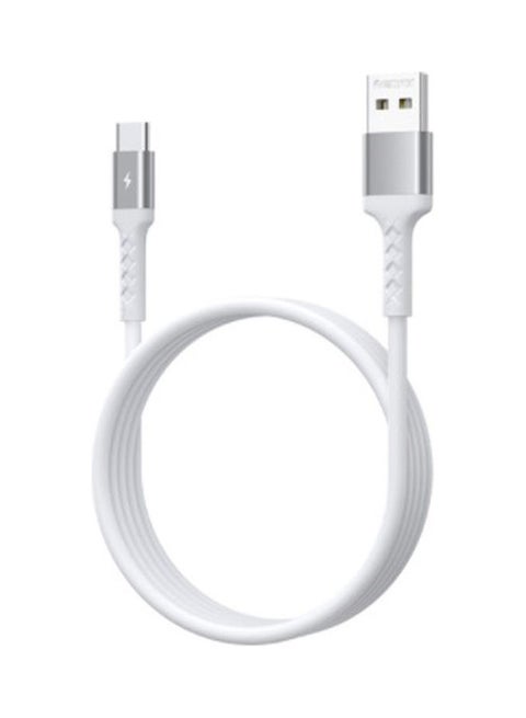 Rc-161 Kayla Data Cable Skin-Friendly Texture, Charging + Data Transmission White