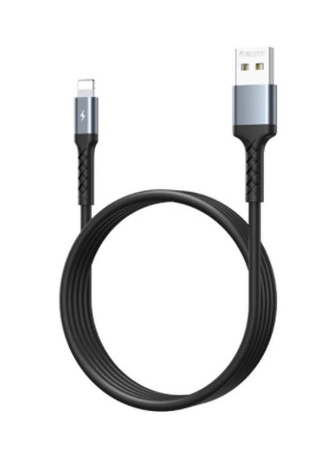REMAX Rc-161 Kayla Data Cable Skin-Friendly Texture, Charging + Data Transmission Black 