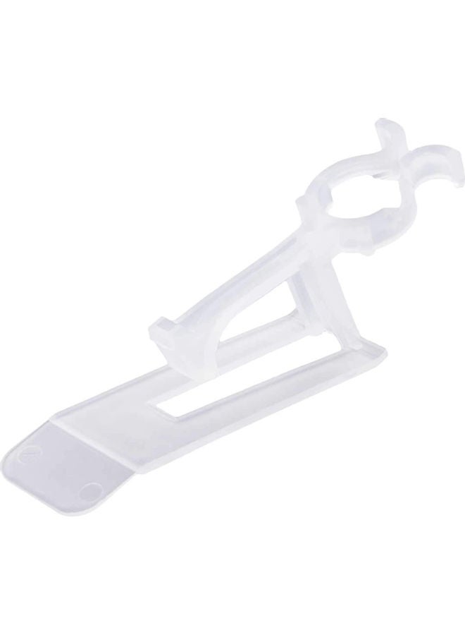 Generic - 200-Piece Shingle Eaves Gutter Clips White - Image 1