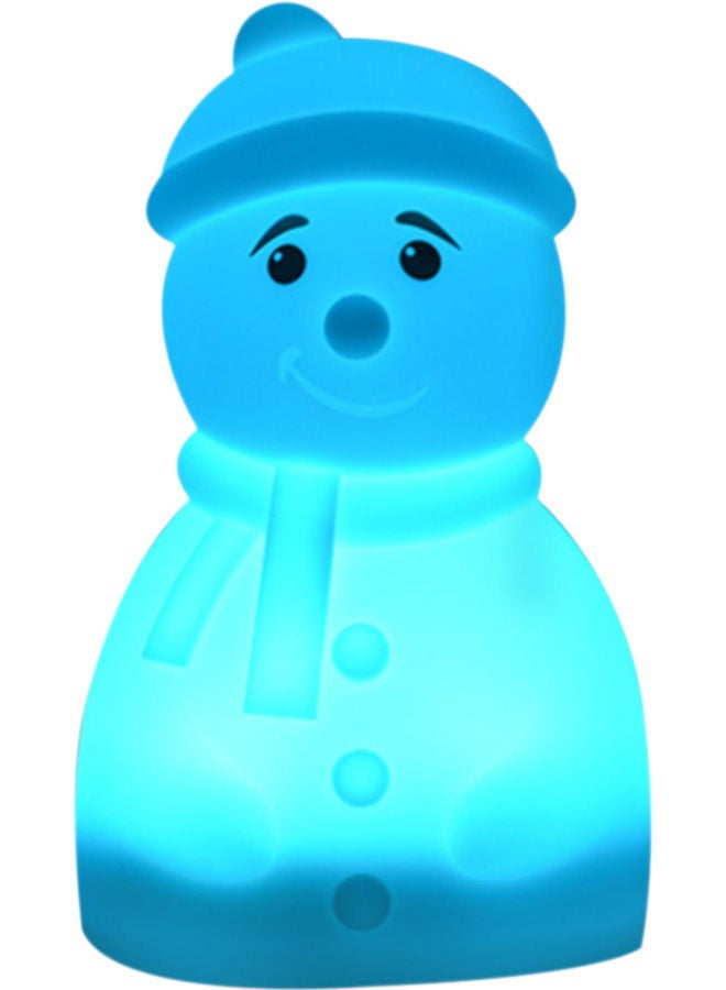 Lovely Led Tapping Indoor USB Rechargeable Night Light Blue 