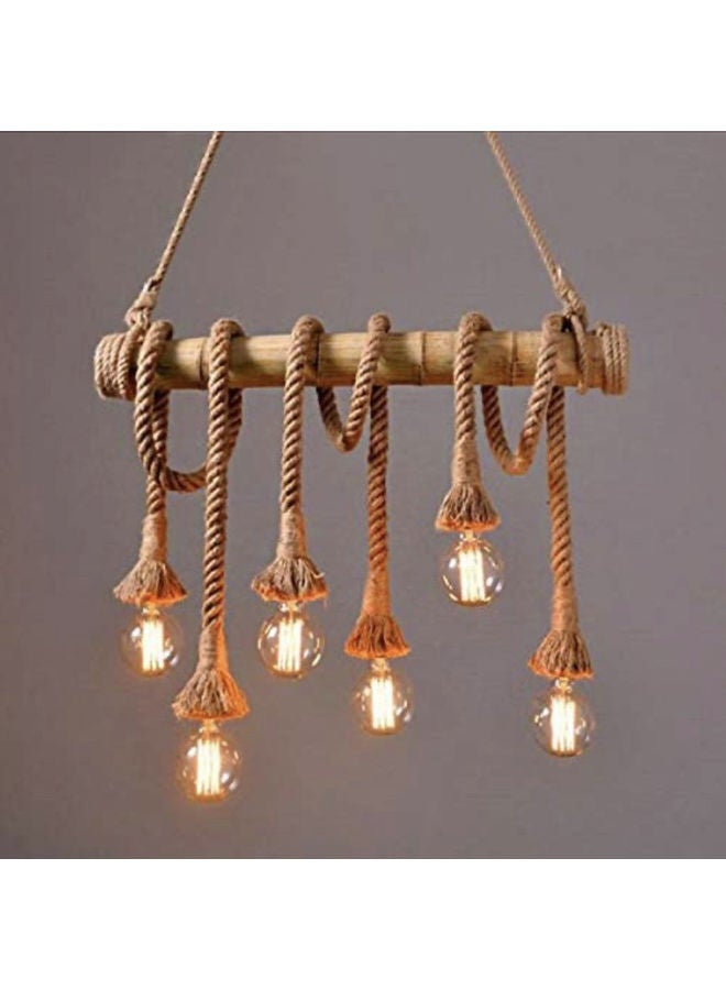 Miracle Empire 6-Piece Bamboo Janging Lights Beige 100cm  - Image 2
