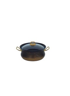 OMS 9-Piece Granite Cookware Set Gold  - Image 4
