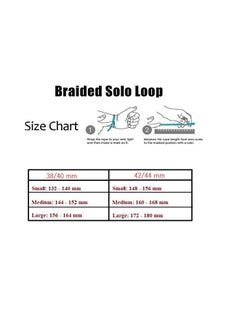 D'VOGUE Braided Solo Loop Elastic Bands Compatible For iWatch Series 6/SE/5/4/3/2 Pearl White  - Image 3