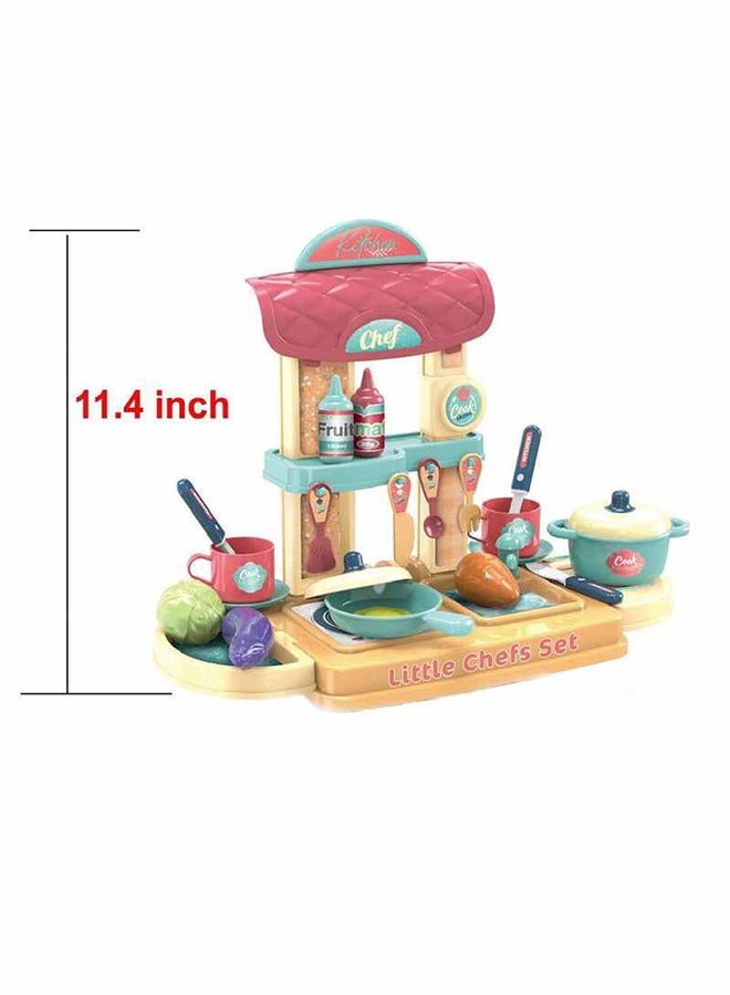 فاميلي سنتر مجموعة ألعاب أدوات مطبخ 3 في 1 27.2سم - Image 5
