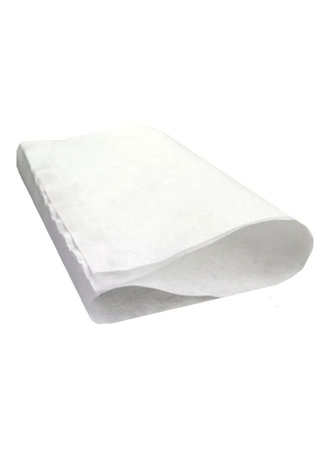 Disposable Hair Towel - Pack Of 50 White 60x110cm - Image 2