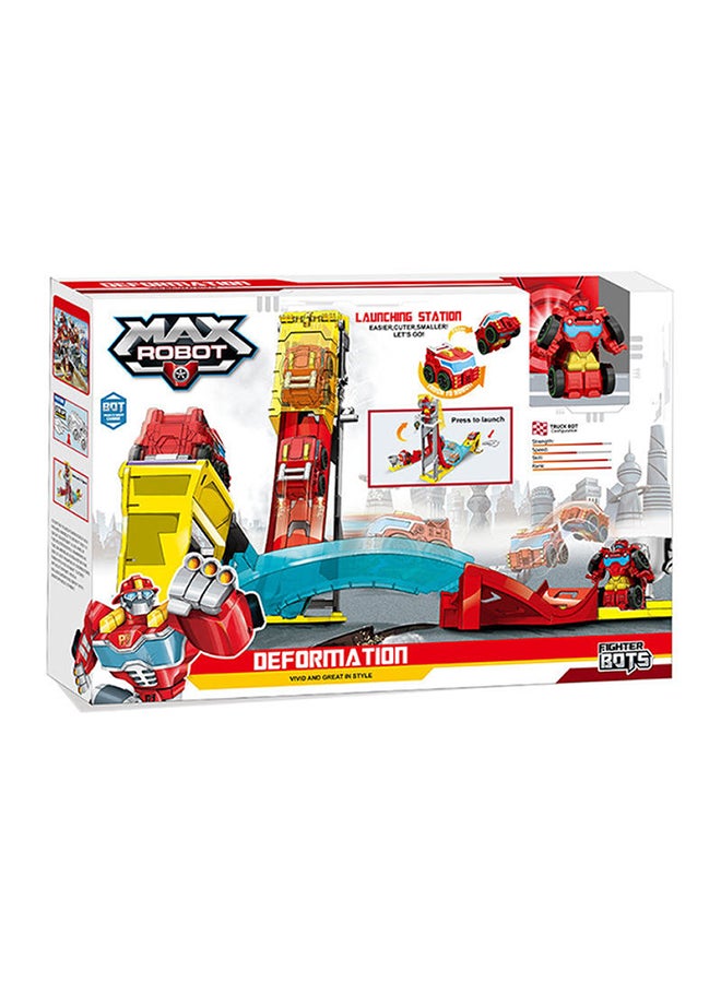 FAMILY CENTER Transformable Robot&Track Set 10-019-10 45cm - Image 2