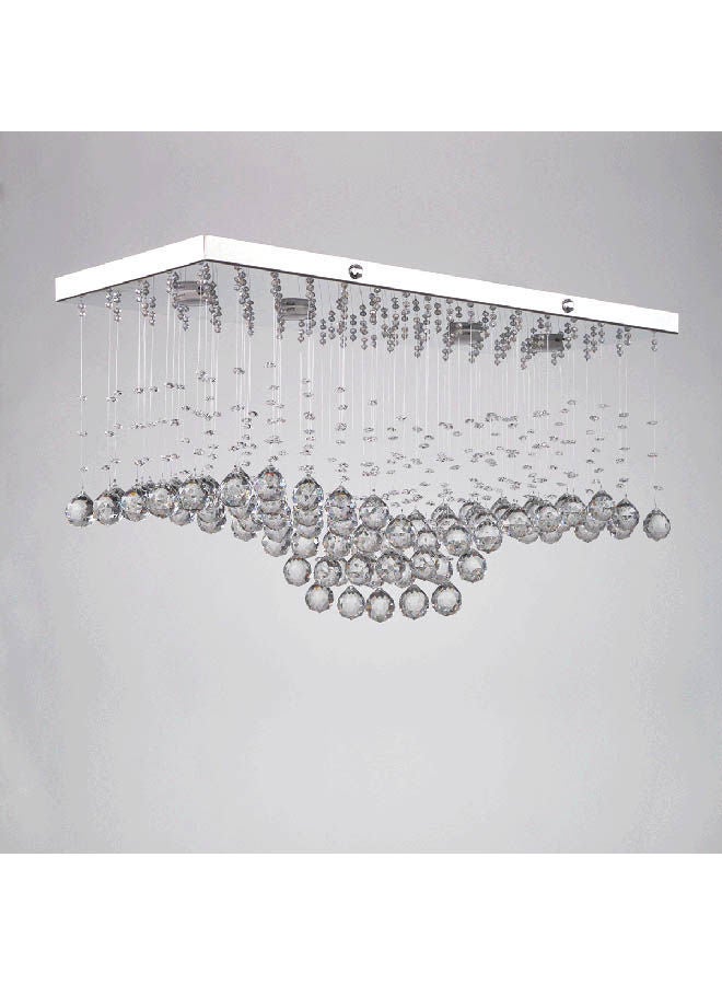 Chandelier Lamp For Home Decor Warm Silver